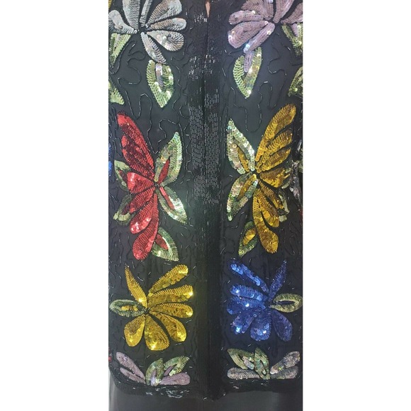 Vintage Swee Lo Beaded Sequin Cocktail Jacket. Size Small - Picture 7 of 8